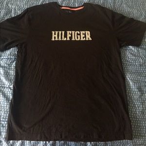 Tommy Hilfiger Spellout Shirt Mens NWOT